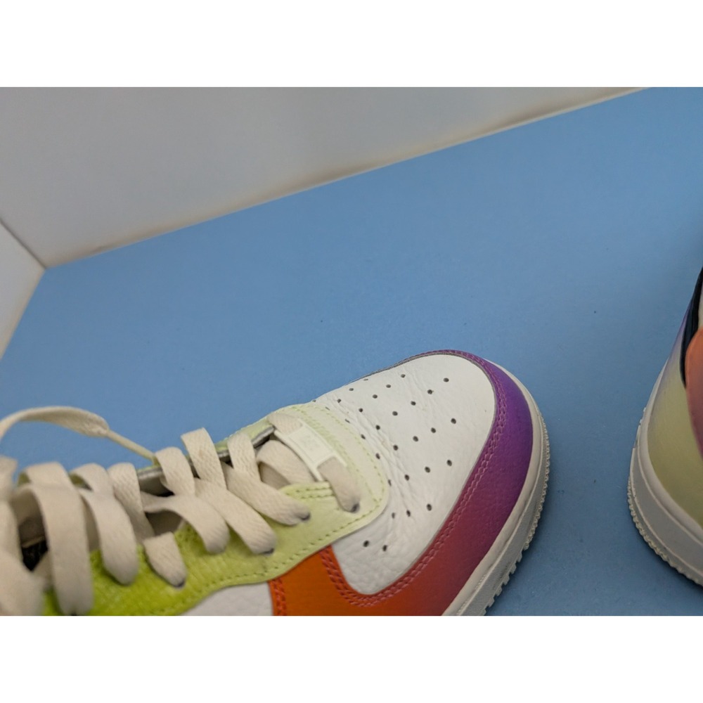 Nike Air Force 1 Low Shoes Womens Size 11 Multicolor Gradient Leather FD0801-100 - Picture 16 of 16